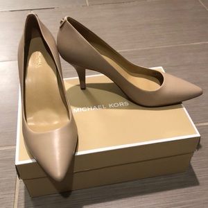 Nude Beige Michael Kors Heels